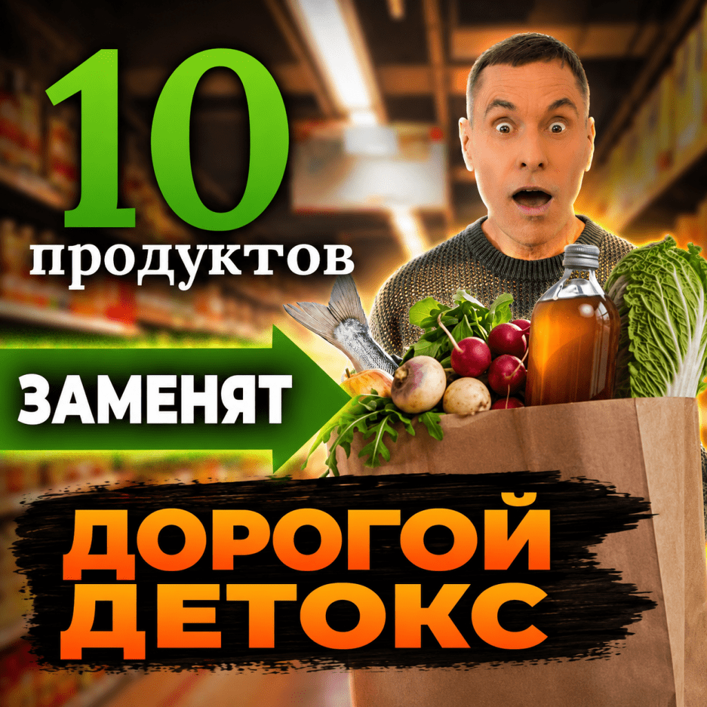Эффективный детокс по науке: список продуктов из магазина для защиты печени
