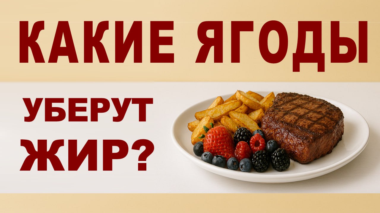 5 ЧУДО-ЯГОД сжигают ЖИР и летом и зимой без побочек!
