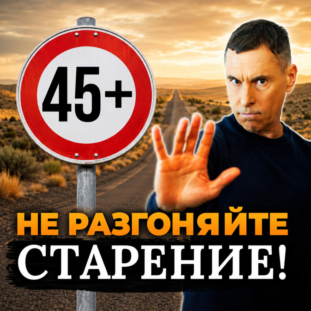 Резкое старение после 45: можно ли это остановить питанием?