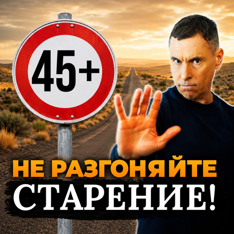 Резкое старение после 45: можно ли это остановить питанием?