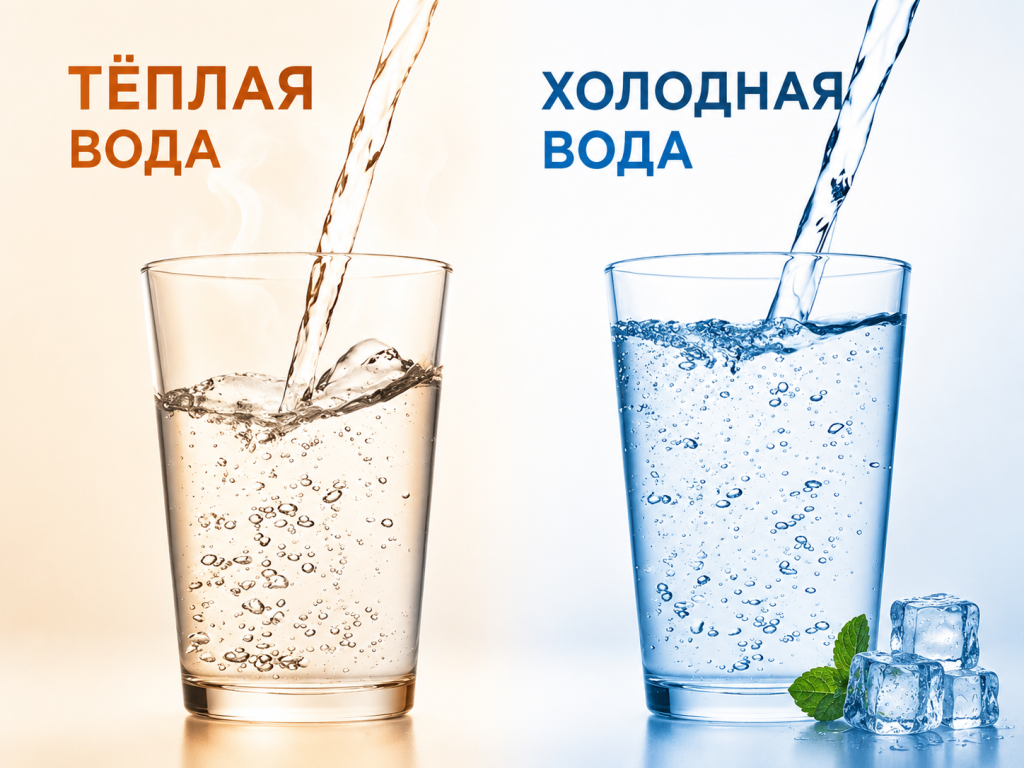 Теплая и холодная вода (полная статья)