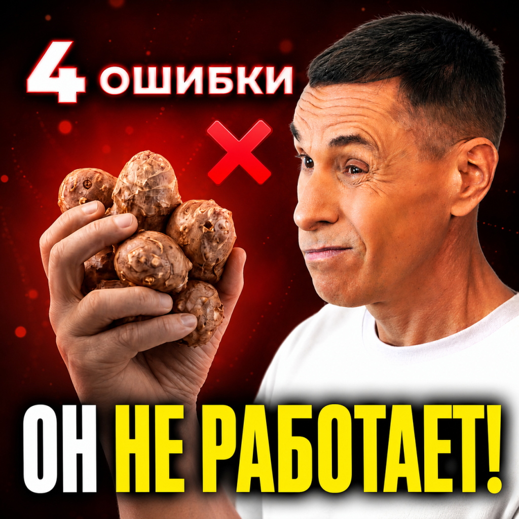 Почему топинамбур бесполезен? 4 фатальные ошибки: от рецепта до времени приема
