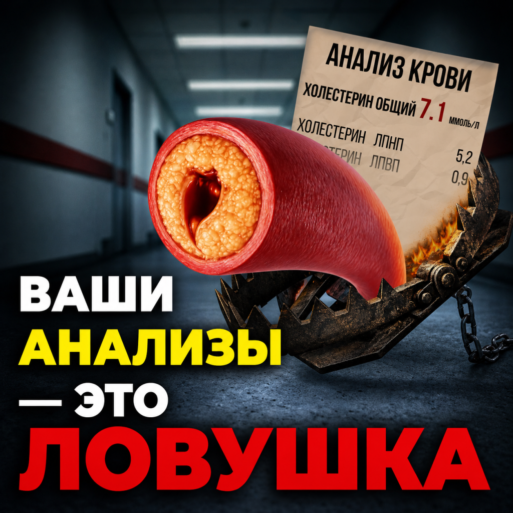 Почему современные нормы холестерина скрывают болезни сердца и сосудов