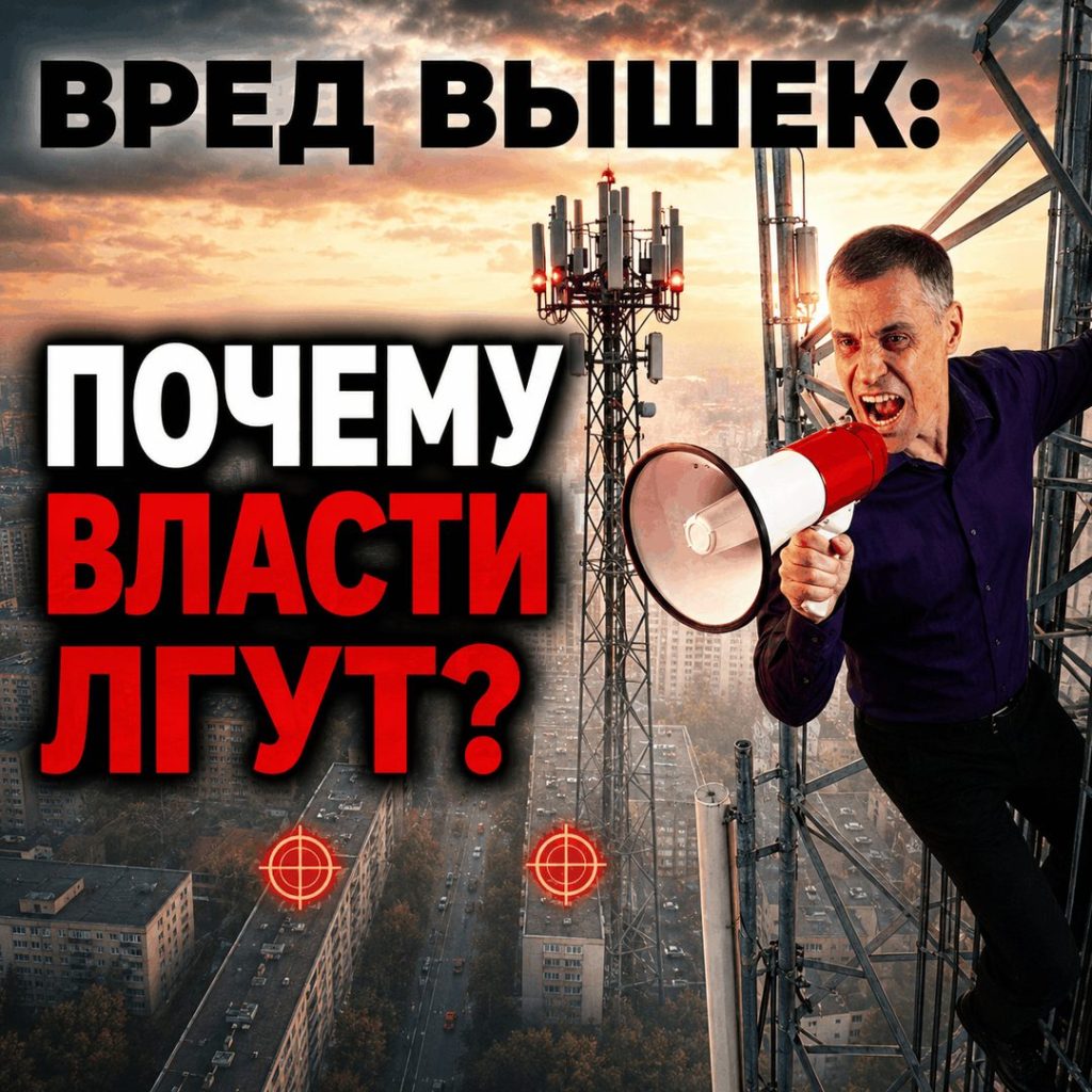 Доказательства вреда базовых станций, которые годами игнорируют мобильные операторы
